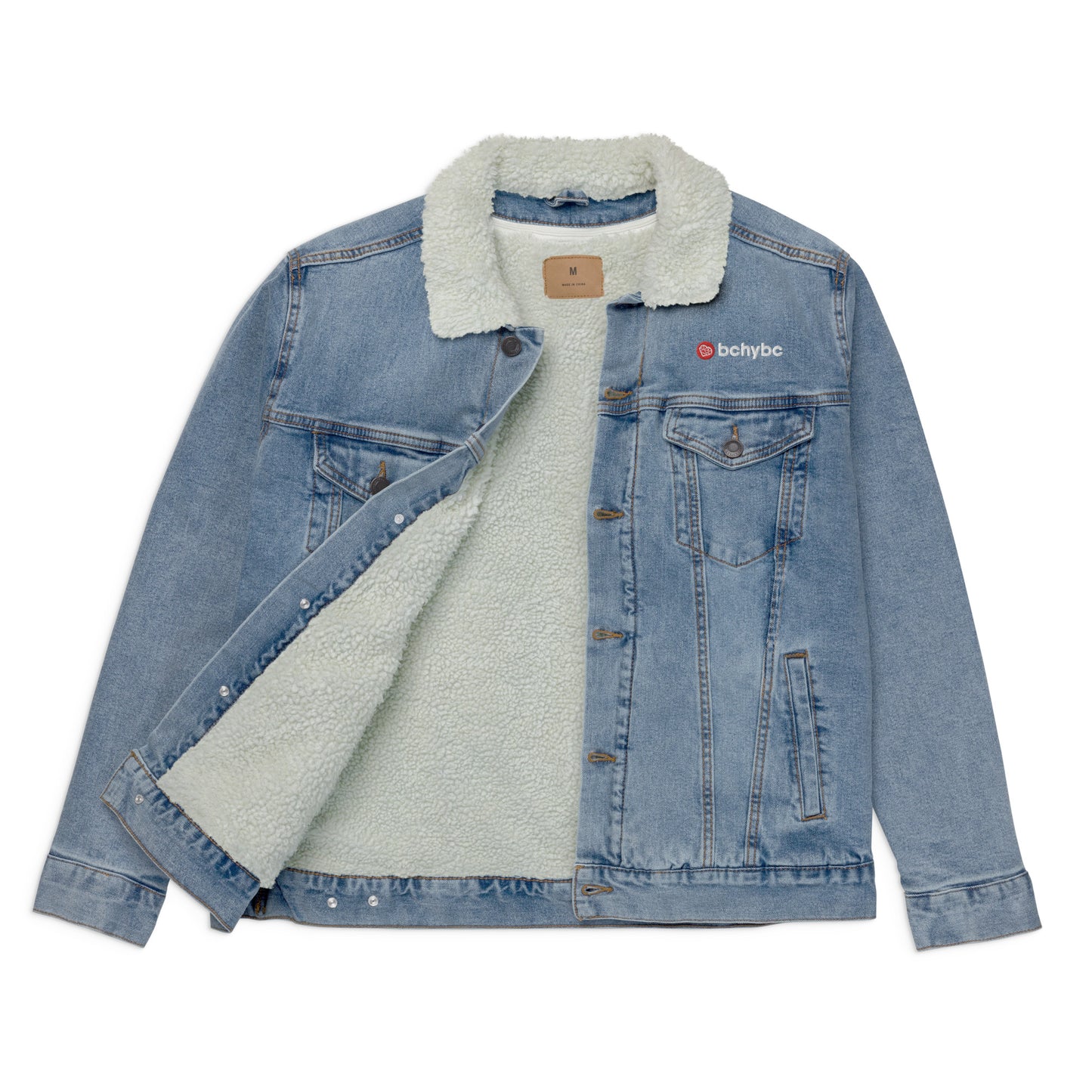 Classic Essential Denim Sherpa Jacket